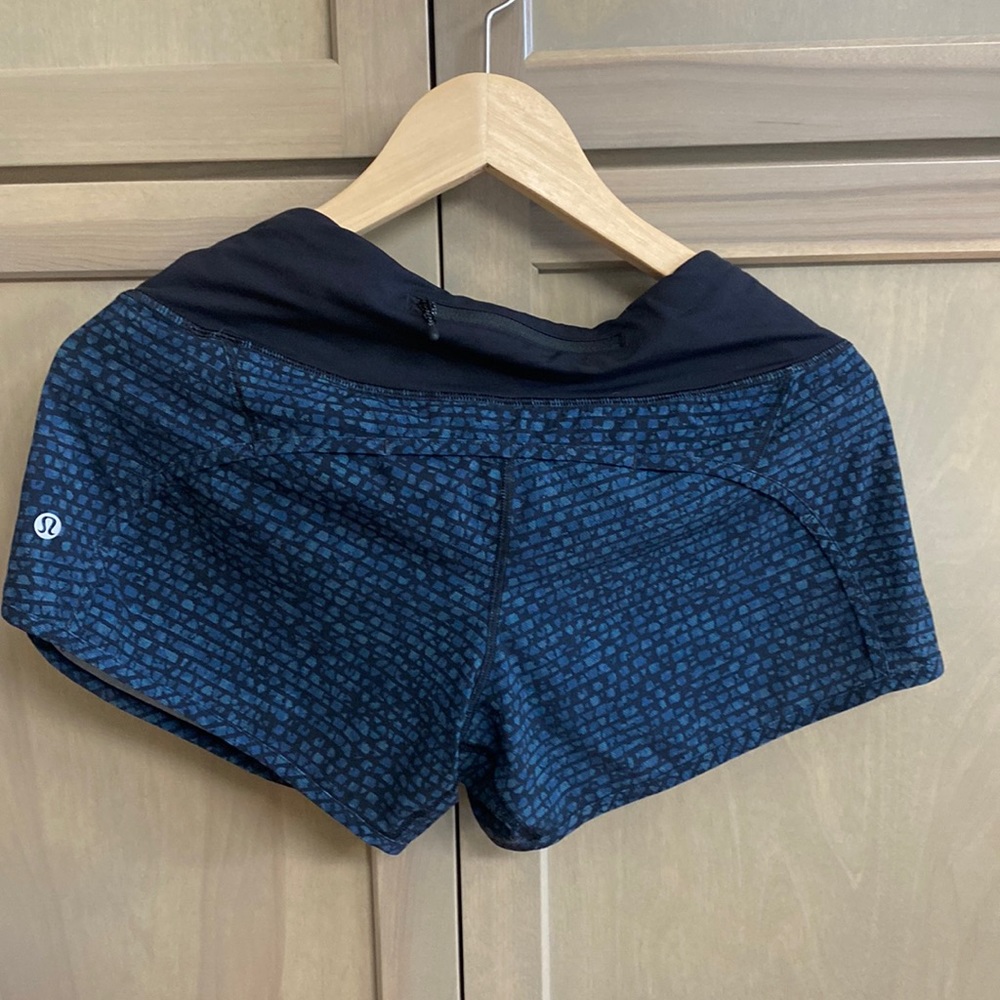 Lululemon speed-up shorts 4” inseam like new
